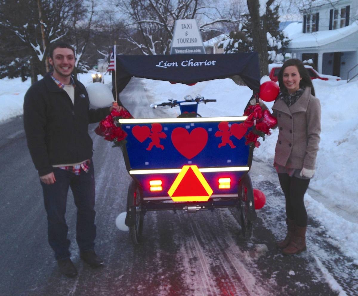 Romance and Anniversaries chariot ride