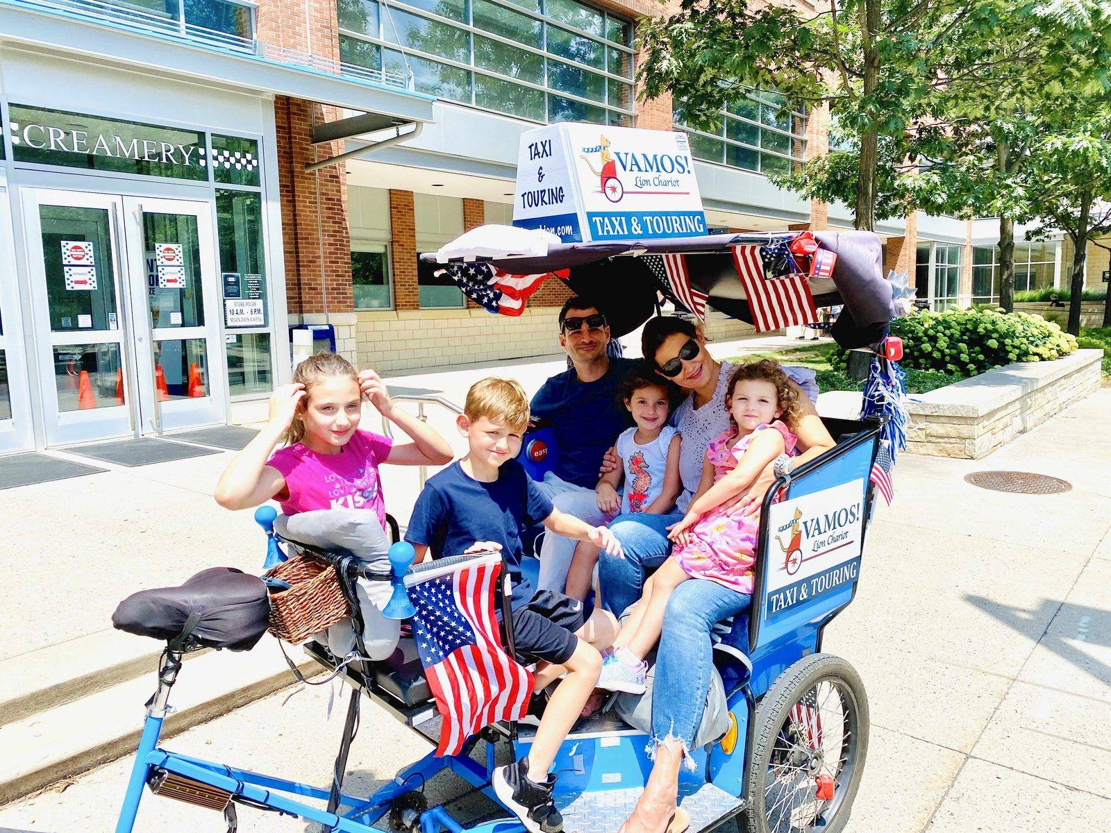 Campus-area pedicab tour in Happy Valley
